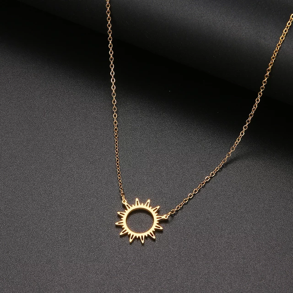 Sun Pendant Necklace