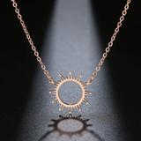 Sun Pendant Necklace