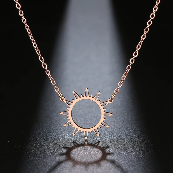 Sun Pendant Necklace