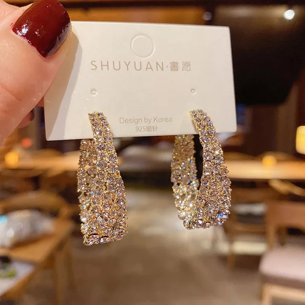 Rhinestone Earrings