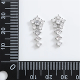 Zircon Flower Studs