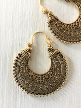 Antique Gold Earrings