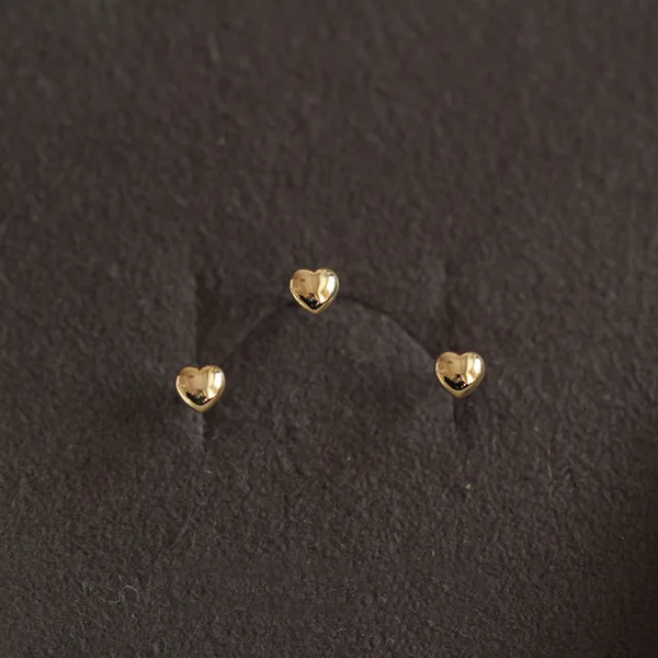 Heart Studs